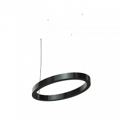Oval Line Uplight 400x200 h60 w50  4000К 90Ra Черный фото alux.kz