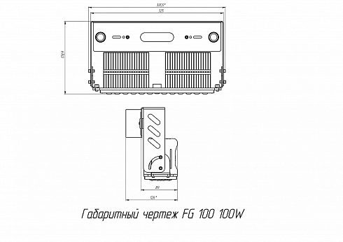 FG 100 100W фото alux.kz