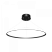 Ring Slim Outlight d700 h18 w6 44Вт 3000К Черный фото alux.kz