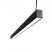 Line Standart 980x40x50 20Вт 4000К 90Ra Опал Черный  фото alux.kz