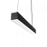 Line Alum Advanced 500x50x50 20Вт 4000К 90Ra Опал Черный  фото alux.kz