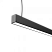 Line Standart 980x40x50 20Вт 4000К 90Ra Опал Черный  фото alux.kz