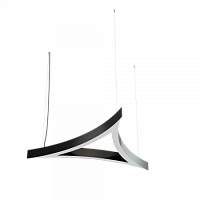 Trigon Line Arc In  2000x2000x2000 h80  4000К 90Ra Черный фото alux.kz