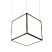Enigma 400х400х400 57Вт 5000К Черный фото alux.kz
