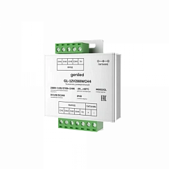 Усилитель для светодиодной ленты Geniled GA-2 GL-12V288WCH4 фото alux.kz