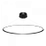 Ring Slim Outlight d800 h18 w6 50Вт 3000К Черный фото alux.kz